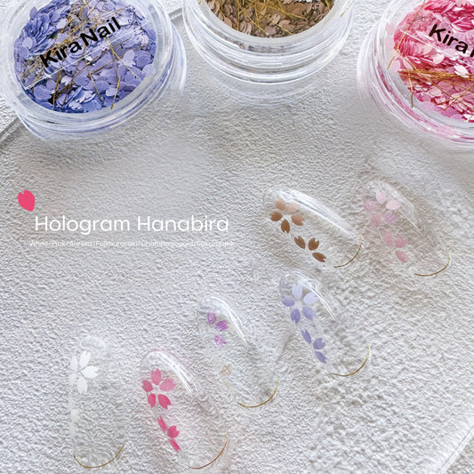 KiraNail HOLOGRAM 花びら ケース入 / Petal Hologram Mix